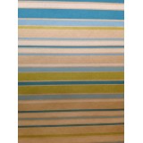 Wrapping Paper - Kraft Paper - Blue Stripes